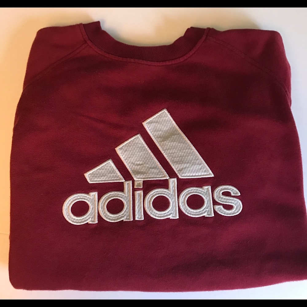 Red Adidas Sweatshirt